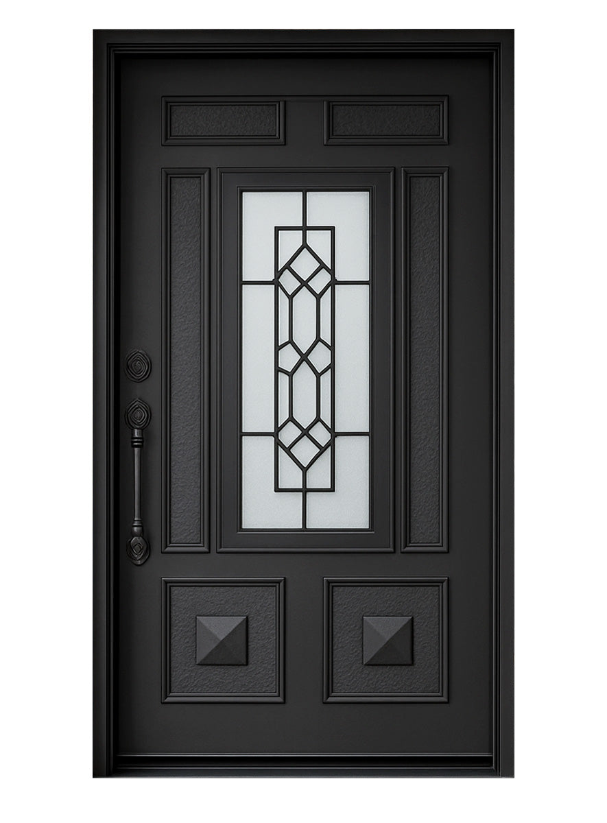 Royal 090 Wrought Iron Custom Exterior Door by Nova