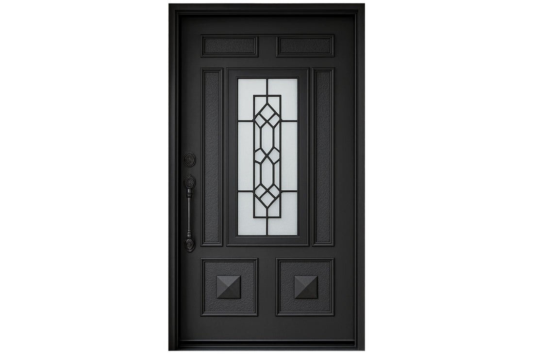 Royal 090 Wrought Iron Custom Exterior Door by Nova