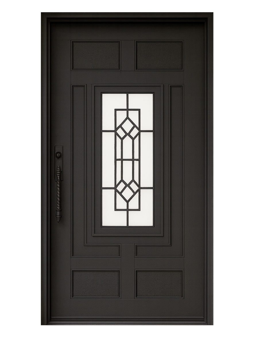 Royal 091 Wrought Iron Custom Exterior Door by Nova