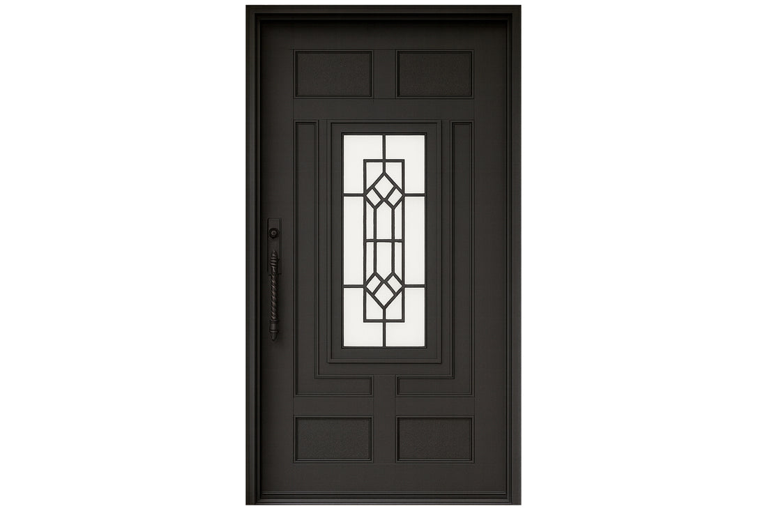 Royal 091 Wrought Iron Custom Exterior Door by Nova