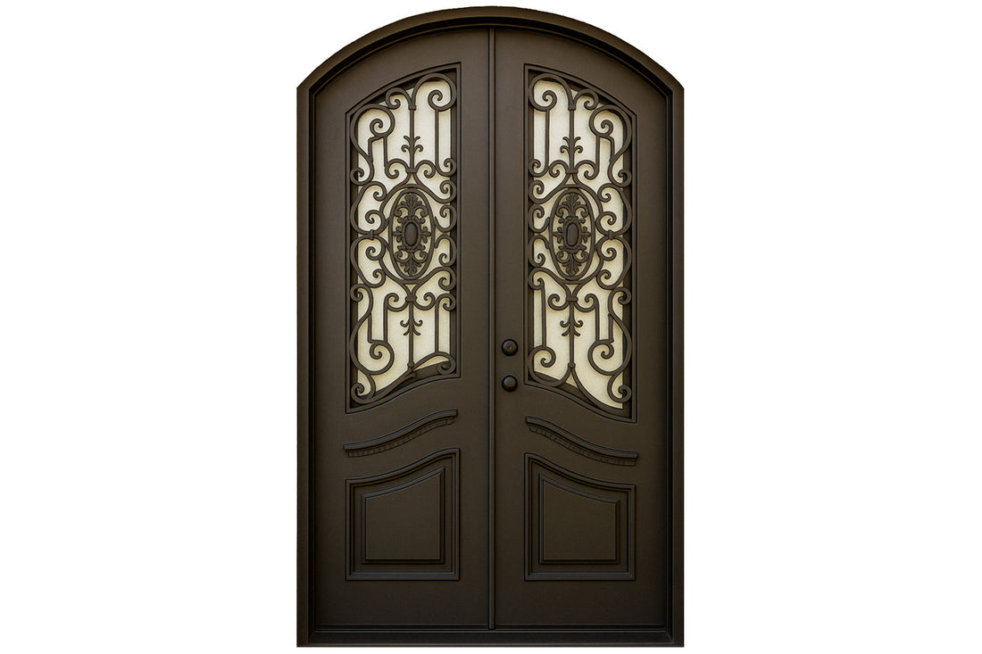 Royal 092 Wrought Iron Custom Exterior Door by Nova