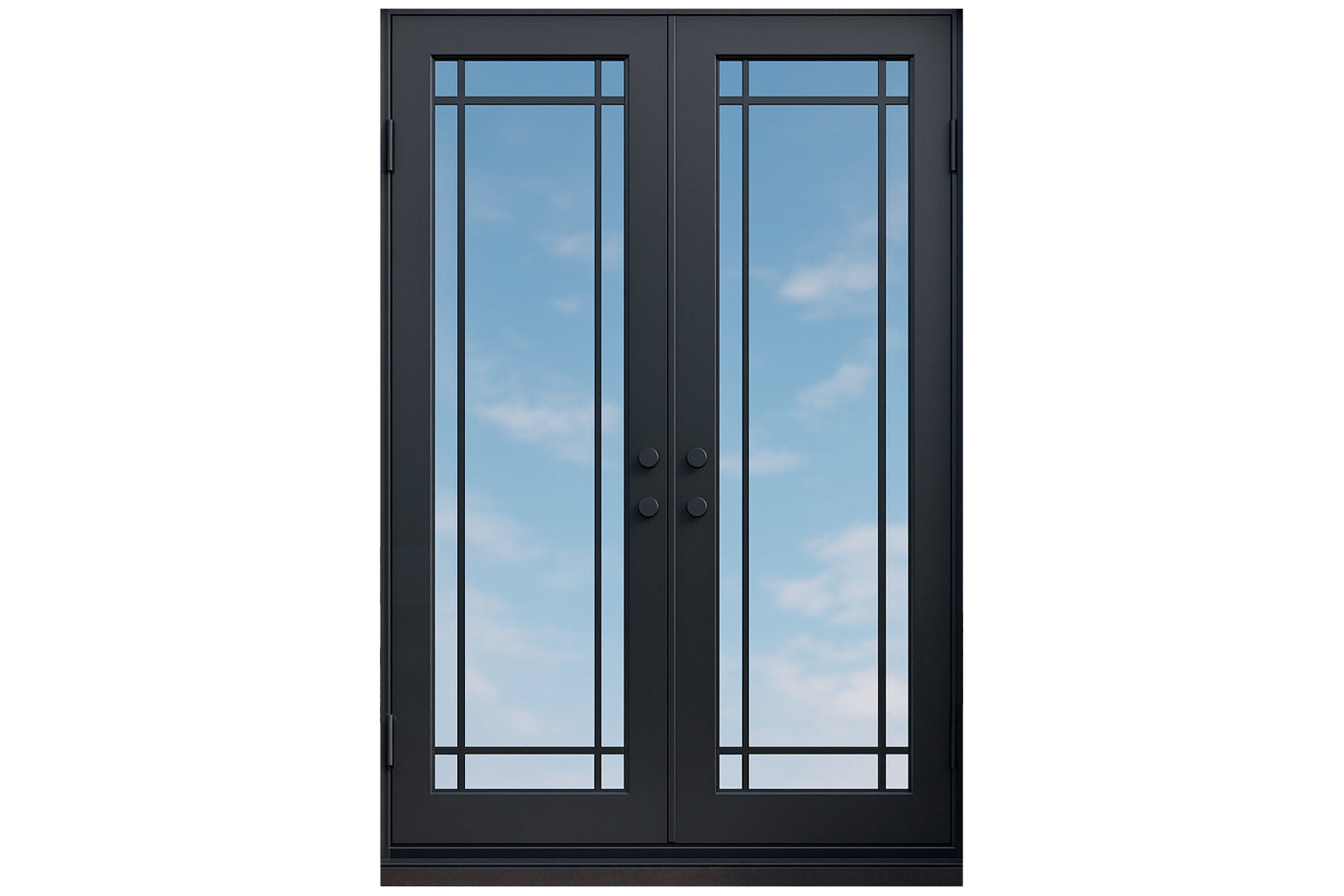 Royal 093 Wrought Iron Custom Exterior Door by Nova