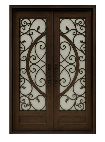 Royal 094 Wrought Iron Custom Exterior Door by Nova