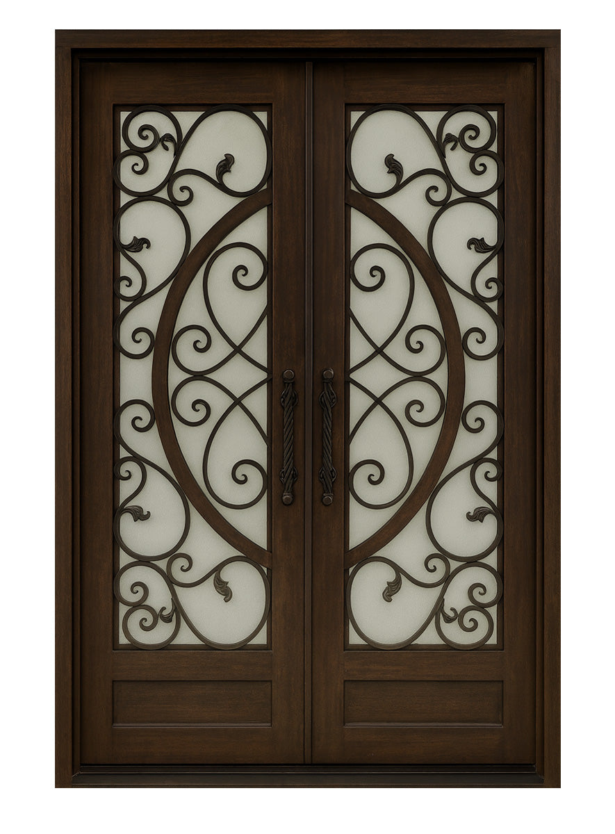 Royal 094 Wrought Iron Custom Exterior Door by Nova