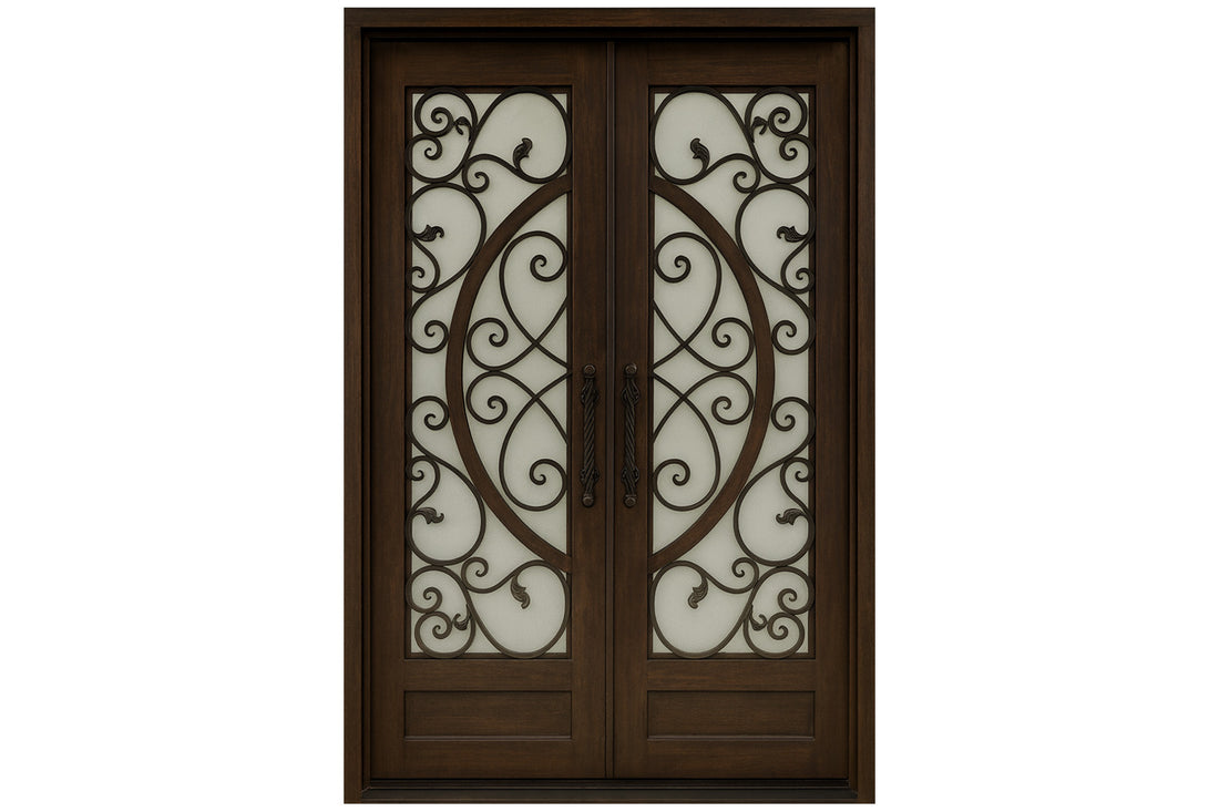Royal 094 Wrought Iron Custom Exterior Door by Nova