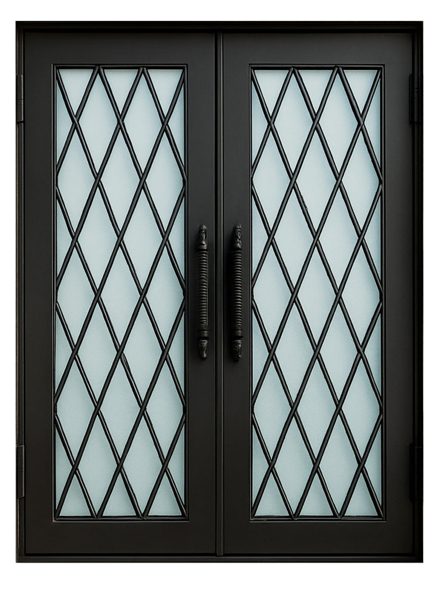 Royal 095 Wrought Iron Custom Exterior Door by Nova