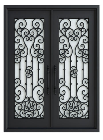 Royal 096 Wrought Iron Custom Exterior Door by Nova