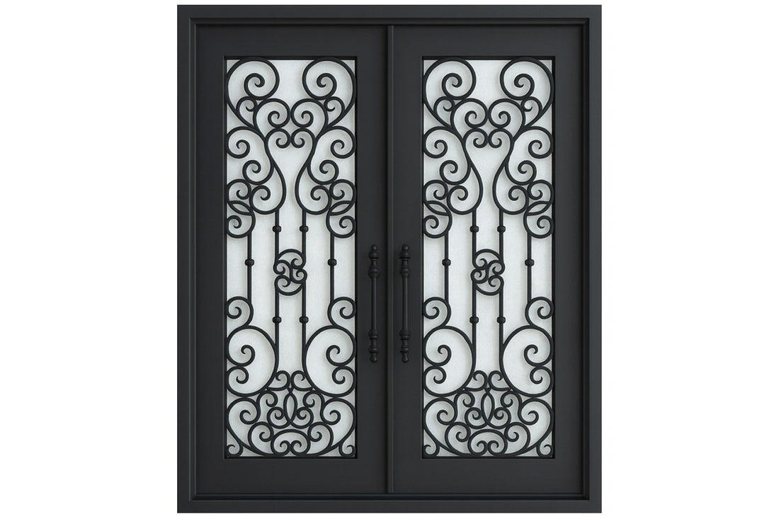 Royal 096 Wrought Iron Custom Exterior Door by Nova