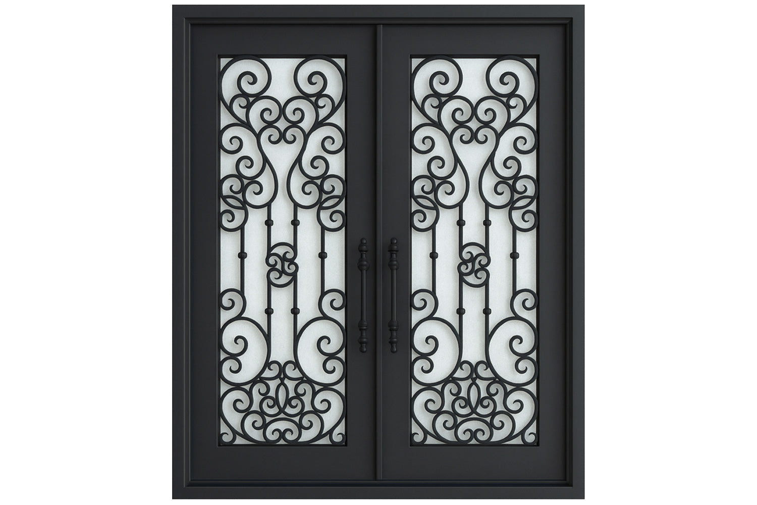 Royal 096 Wrought Iron Custom Exterior Door by Nova