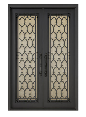 Royal 098 Wrought Iron Custom Exterior Door by Nova