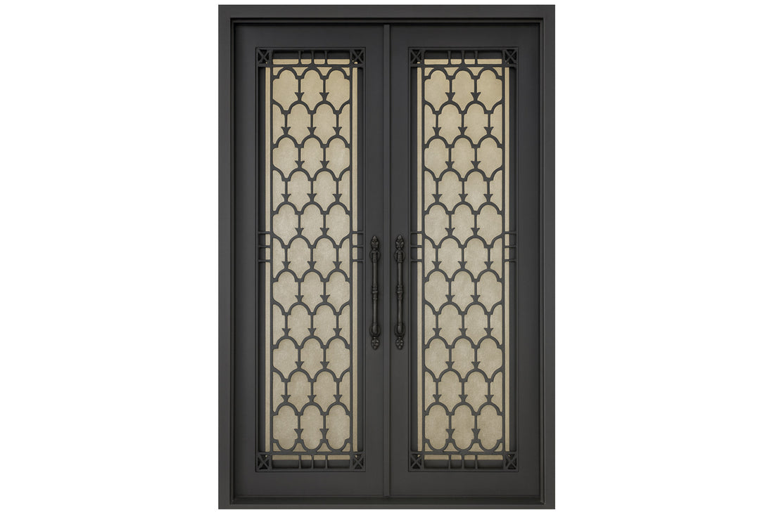Royal 098 Wrought Iron Custom Exterior Door by Nova