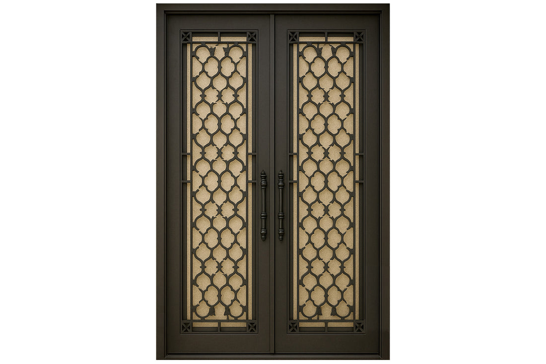 Royal 099 Wrought Iron Custom Exterior Door by Nova