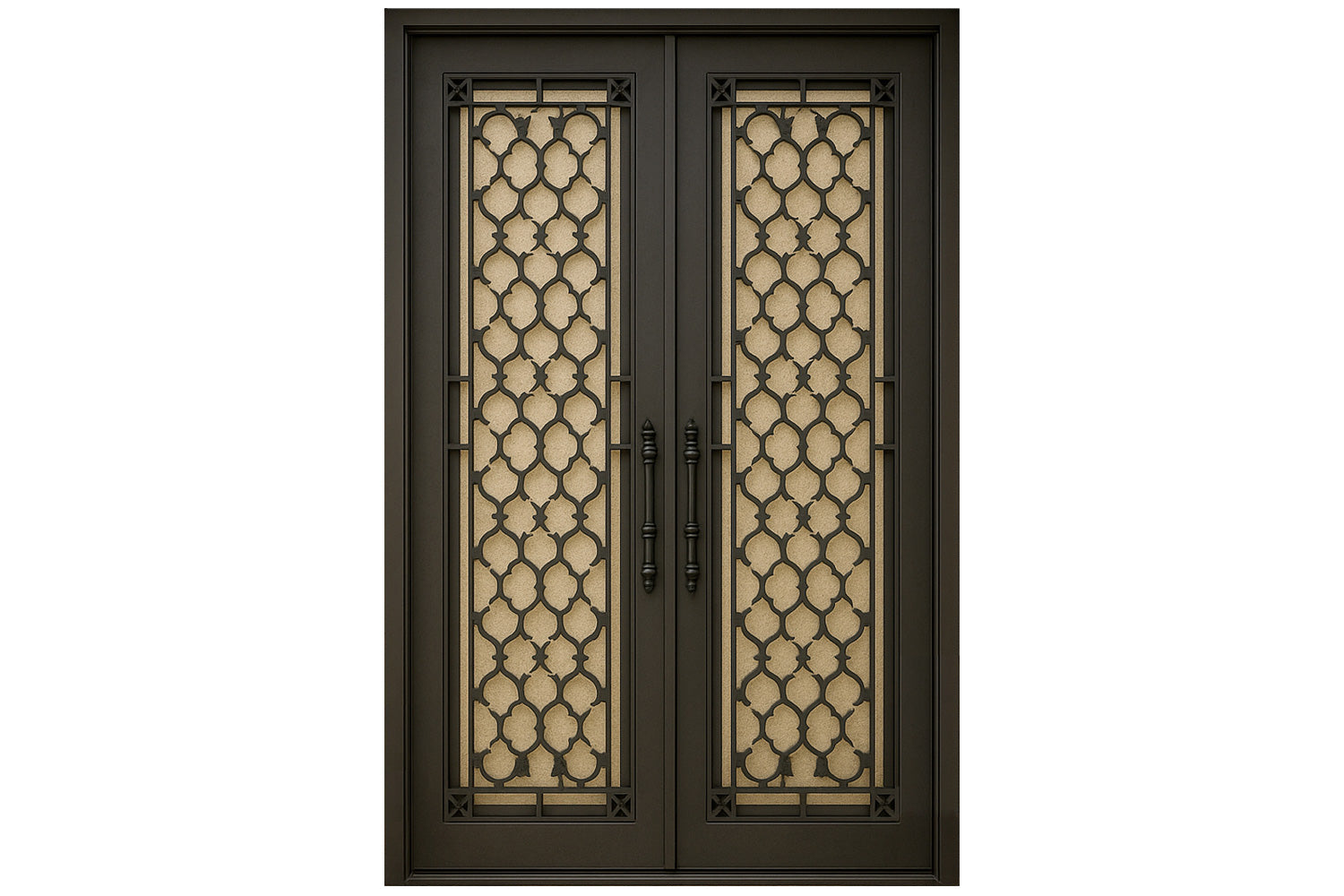 Royal 099 Wrought Iron Custom Exterior Door by Nova