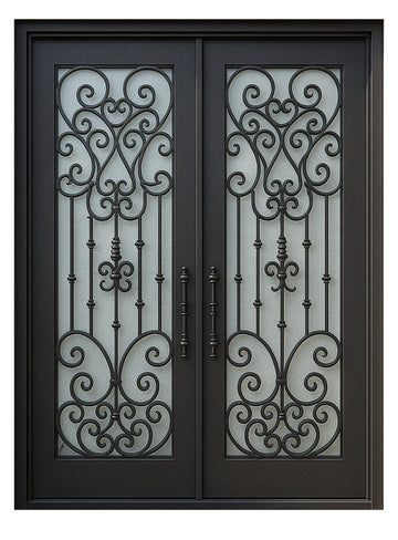 Royal 100 Wrought Iron Custom Exterior Door by Nova