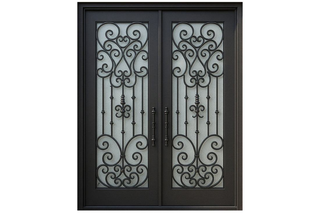 Royal 100 Wrought Iron Custom Exterior Door by Nova