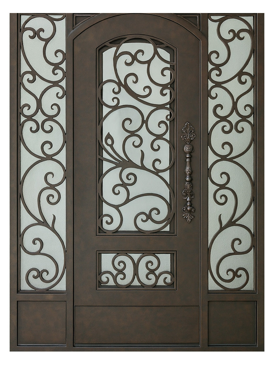 Royal 102 Wrought Iron Custom Exterior Door by Nova