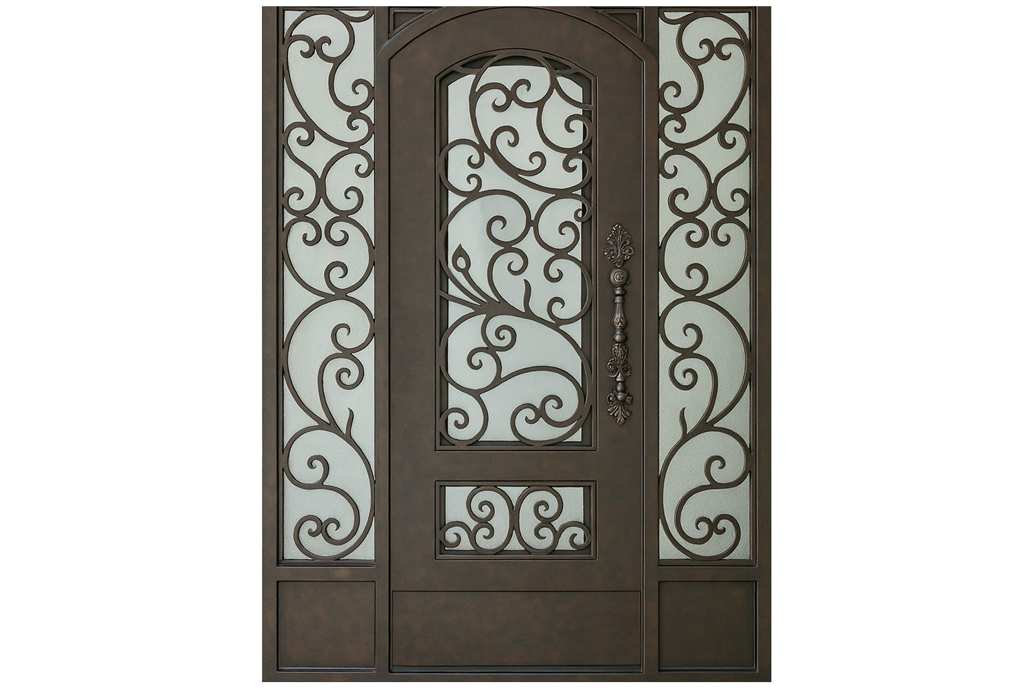 Royal 102 Wrought Iron Custom Exterior Door by Nova