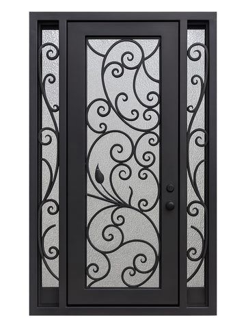 Royal 103 Wrought Iron Custom Exterior Door by Nova