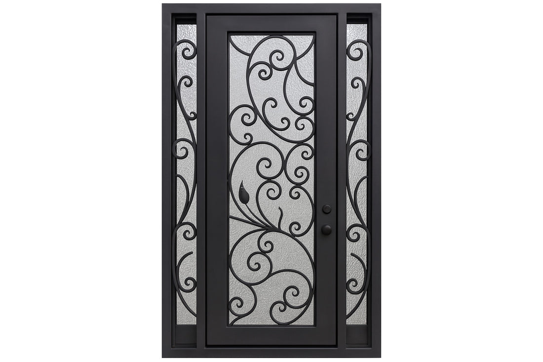 Royal 103 Wrought Iron Custom Exterior Door by Nova