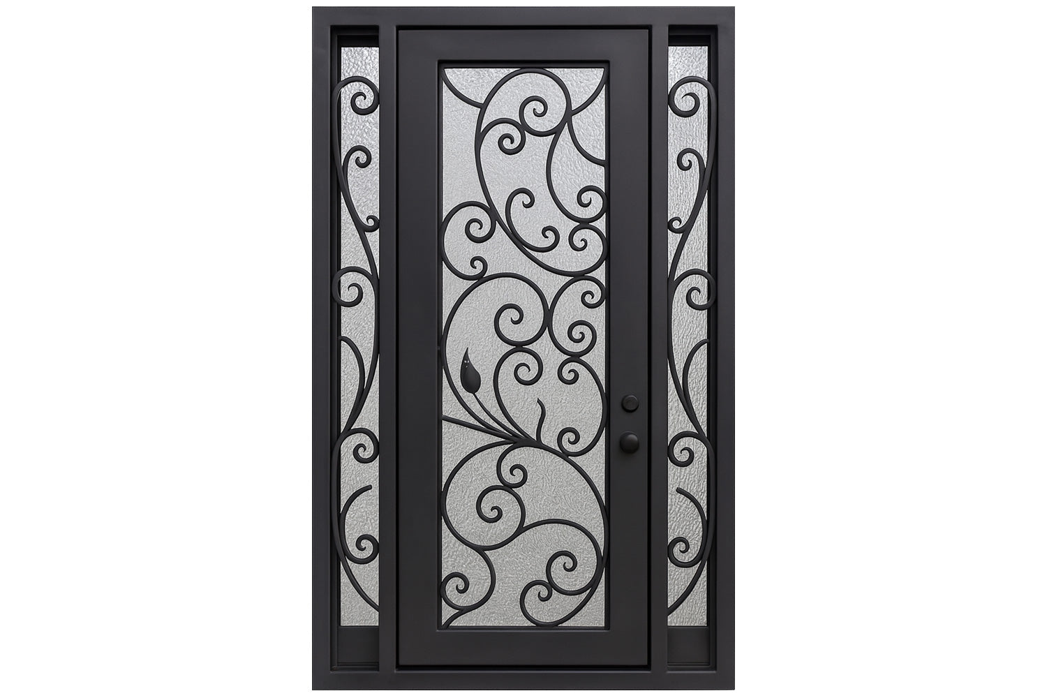 Royal 103 Wrought Iron Custom Exterior Door by Nova