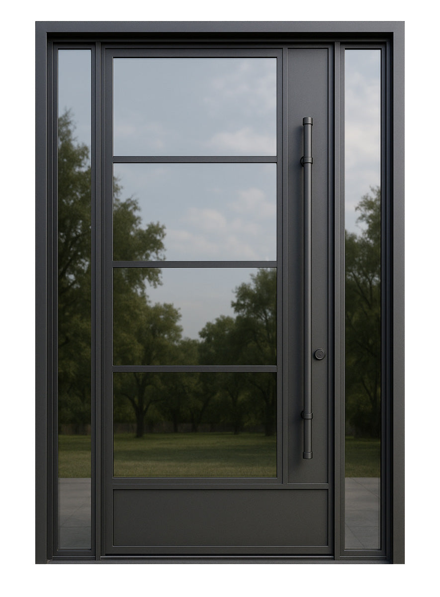 Royal 104 Wrought Iron Custom Exterior Door by Nova