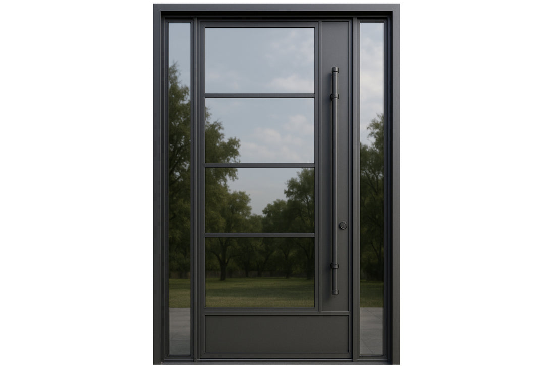 Royal 104 Wrought Iron Custom Exterior Door by Nova