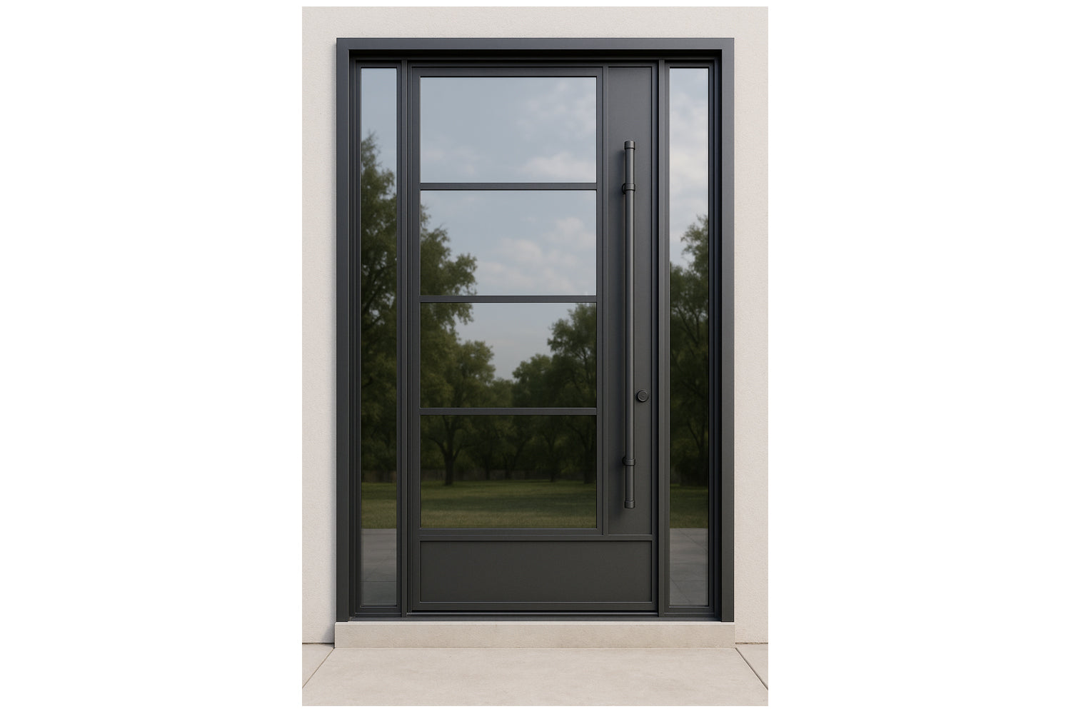 Royal 104 Wrought Iron Custom Exterior Door by Nova