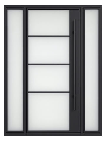 Royal 105 Wrought Iron Custom Exterior Door by Nova