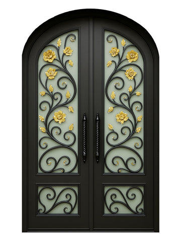 Royal 107 Wrought Iron Custom Exterior Door by Nova