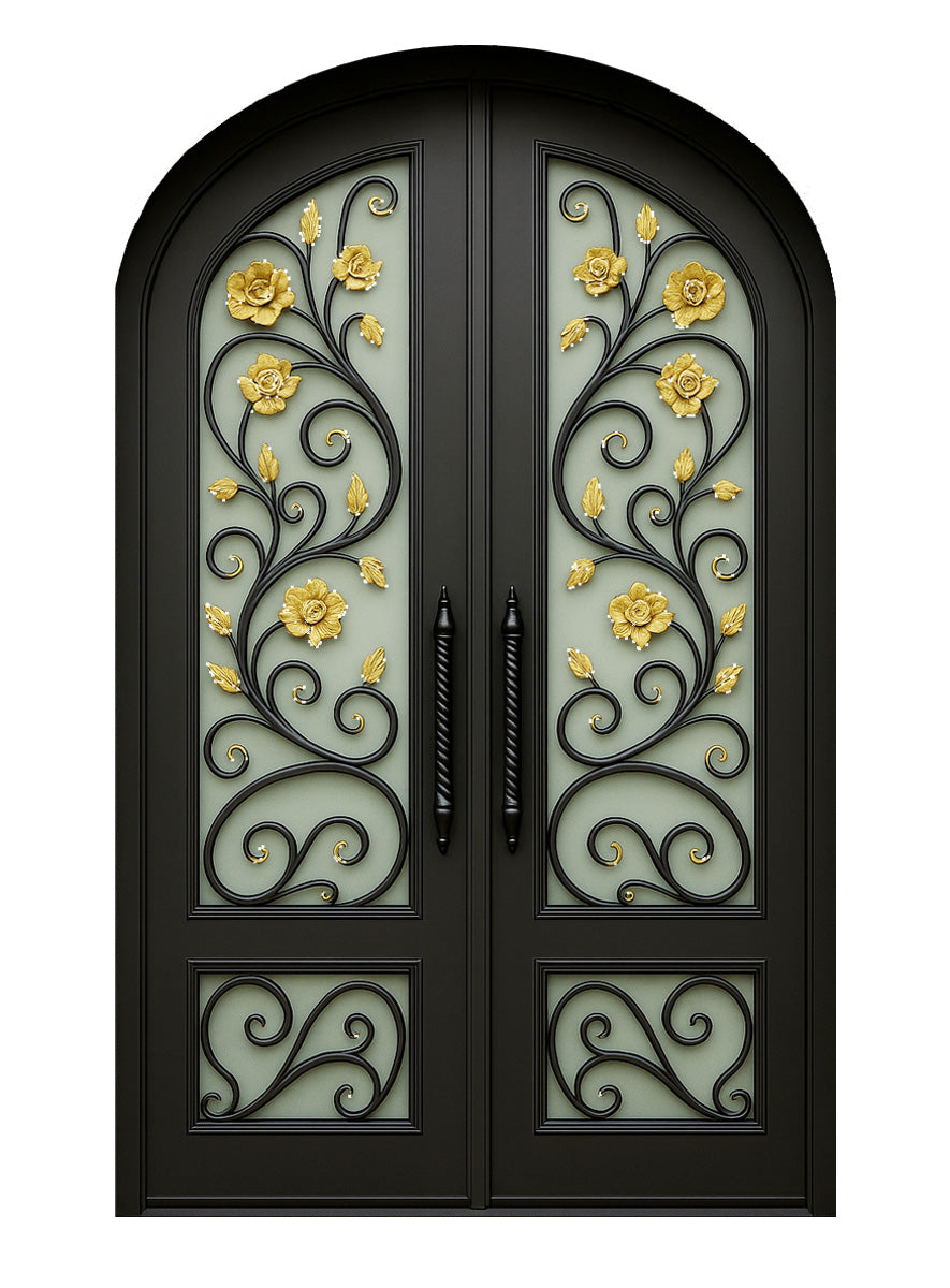 Royal 107 Wrought Iron Custom Exterior Door by Nova