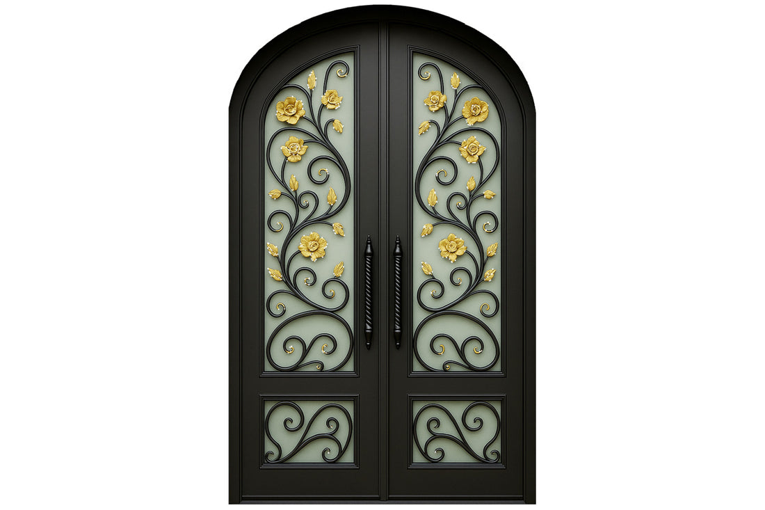 Royal 107 Wrought Iron Custom Exterior Door by Nova