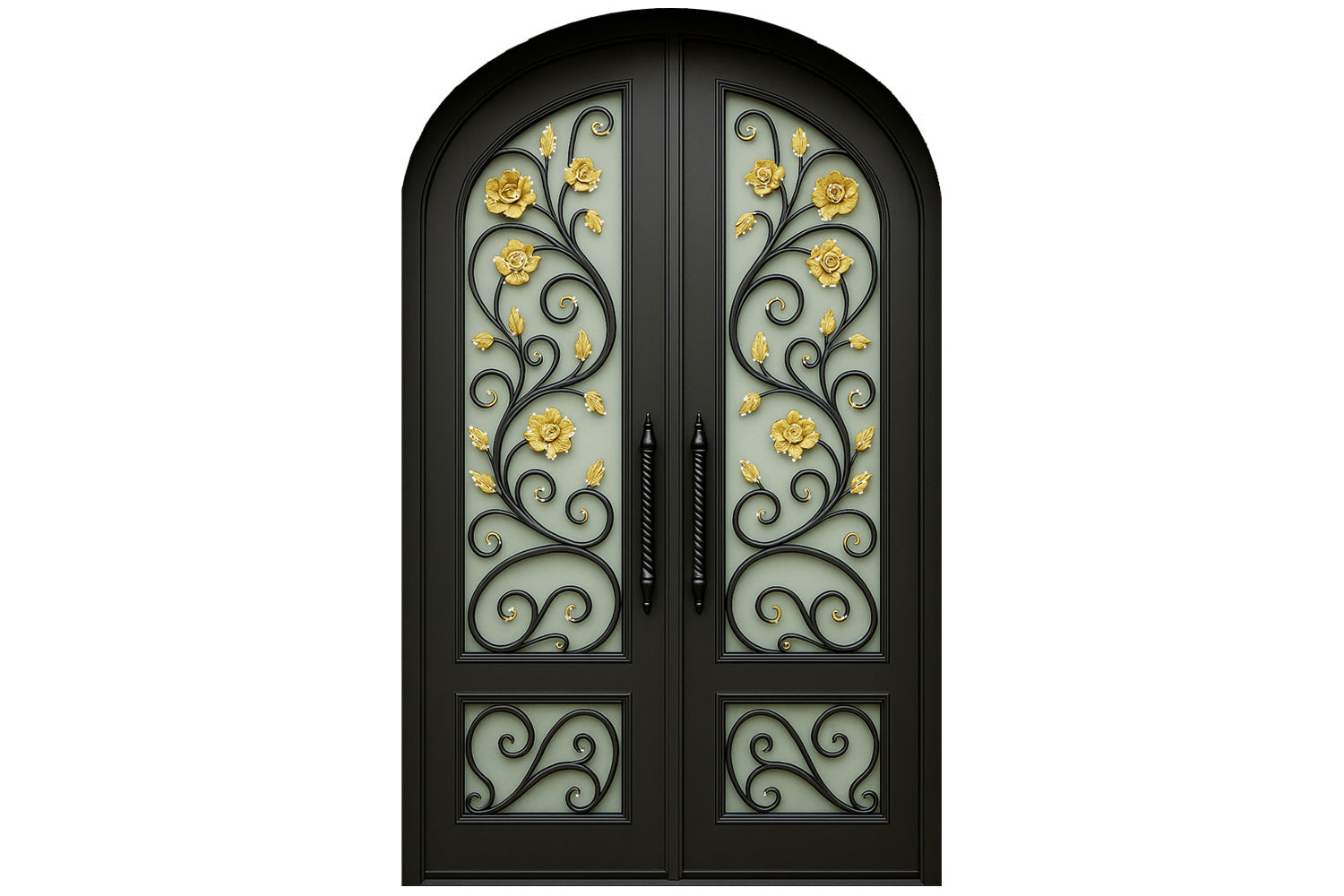 Royal 107 Wrought Iron Custom Exterior Door by Nova