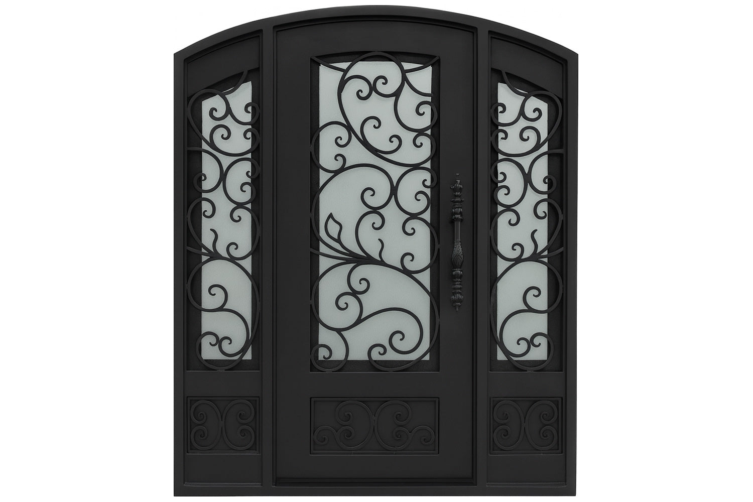 Royal 108 Wrought Iron Custom Exterior Door by Nova