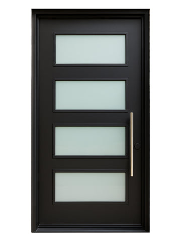 Royal 109 Wrought Iron Custom Exterior Door by Nova