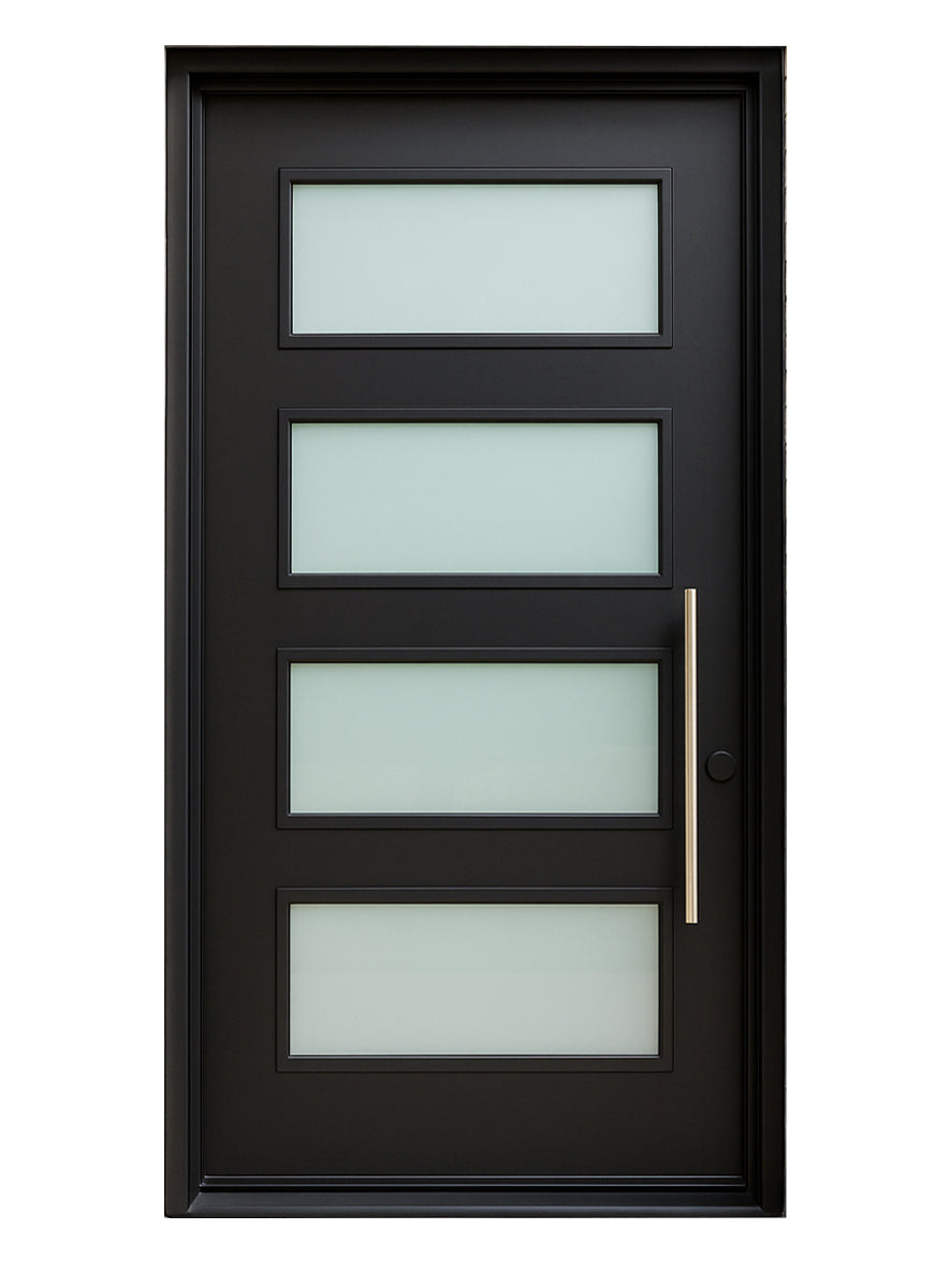 Royal 109 Wrought Iron Custom Exterior Door by Nova