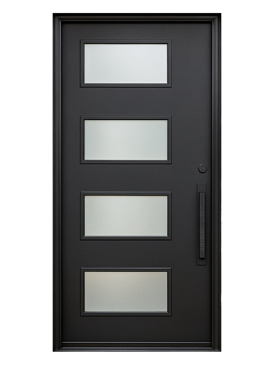 Royal 110 Wrought Iron Custom Exterior Door by Nova