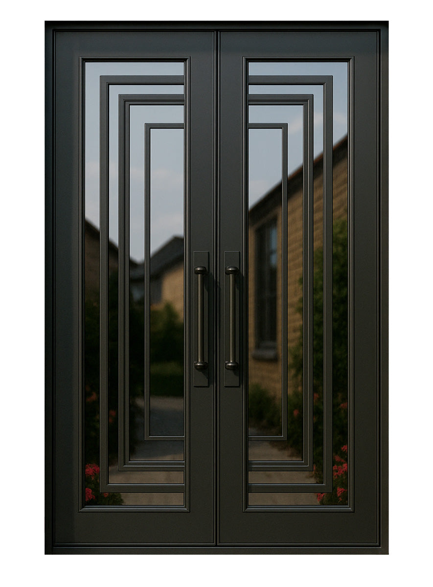 Royal 111 Wrought Iron Custom Exterior Door by Nova