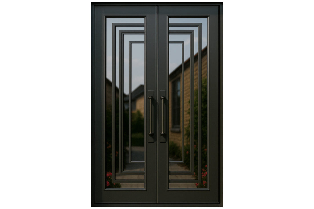 Royal 111 Wrought Iron Custom Exterior Door by Nova