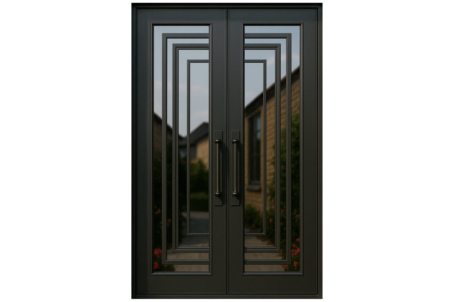 Royal 111 Wrought Iron Custom Exterior Door by Nova