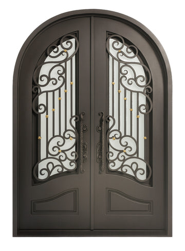 Royal 112 Wrought Iron Custom Exterior Door by Nova