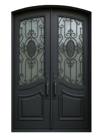Royal 114 Wrought Iron Custom Exterior Door by Nova