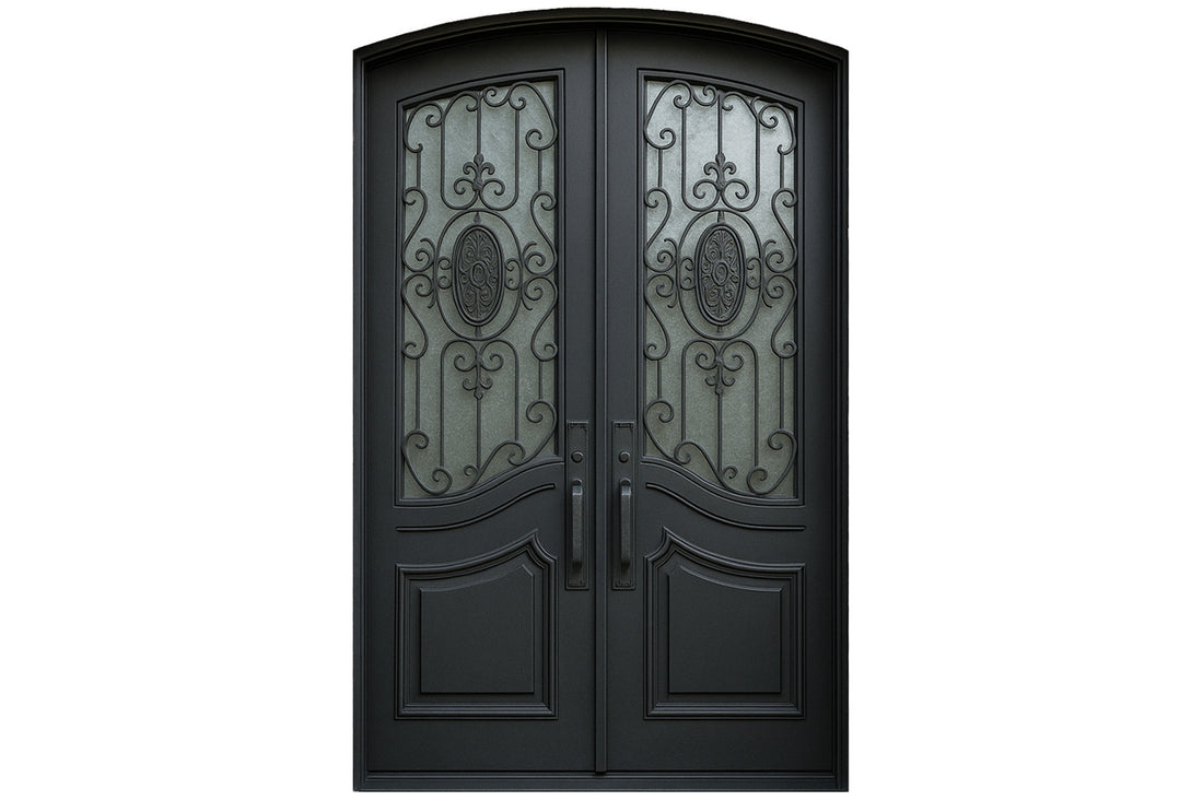 Royal 114 Wrought Iron Custom Exterior Door by Nova