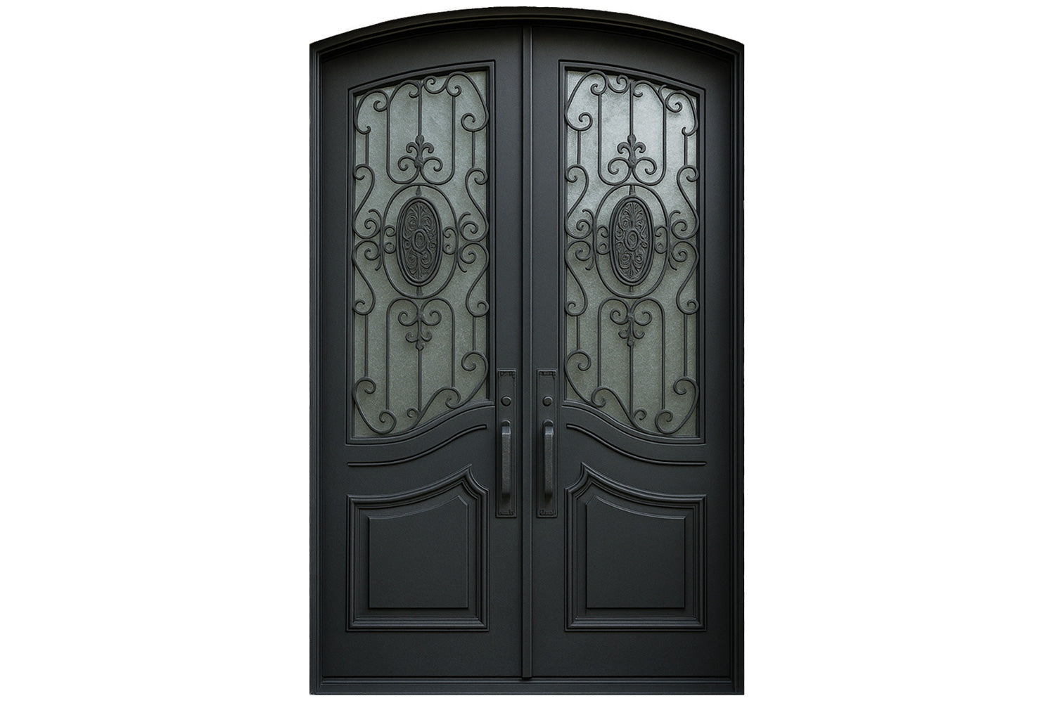 Royal 114 Wrought Iron Custom Exterior Door by Nova