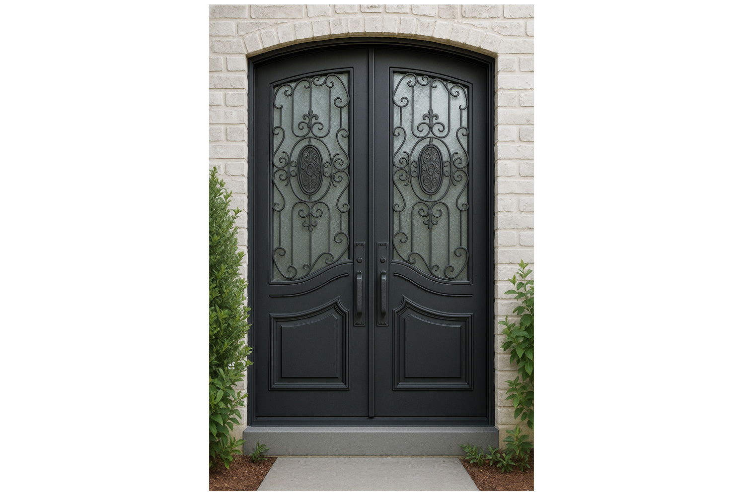 Royal 114 Wrought Iron Custom Exterior Door by Nova