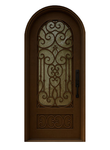 Royal 117 Wrought Iron Custom Exterior Door by Nova