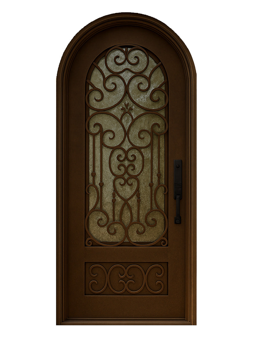Royal 117 Wrought Iron Custom Exterior Door by Nova