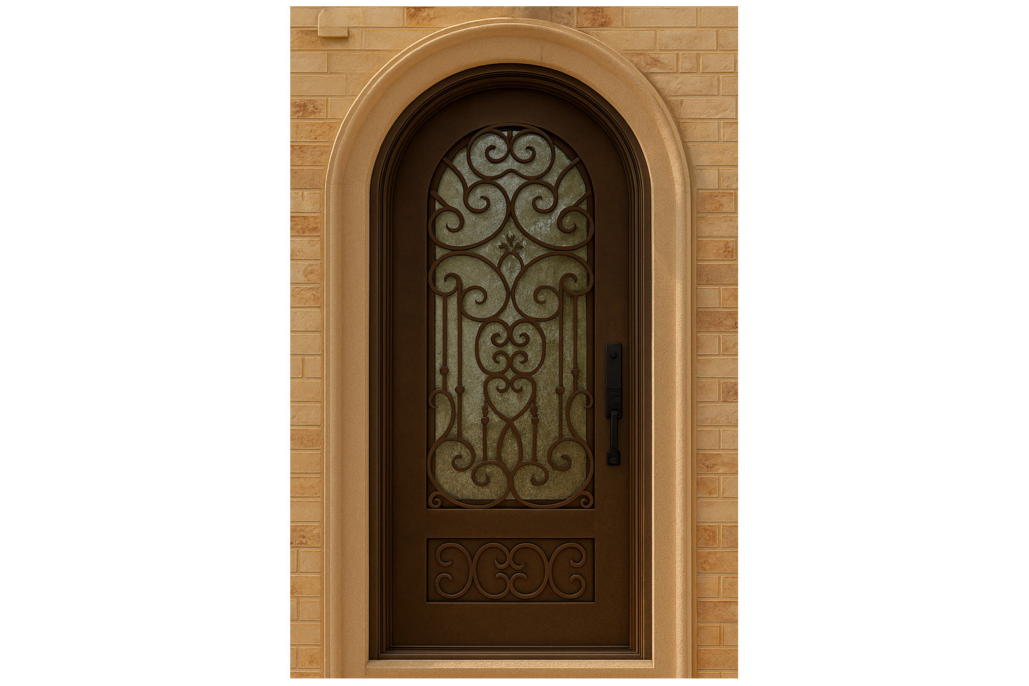 Royal 117 Wrought Iron Custom Exterior Door by Nova