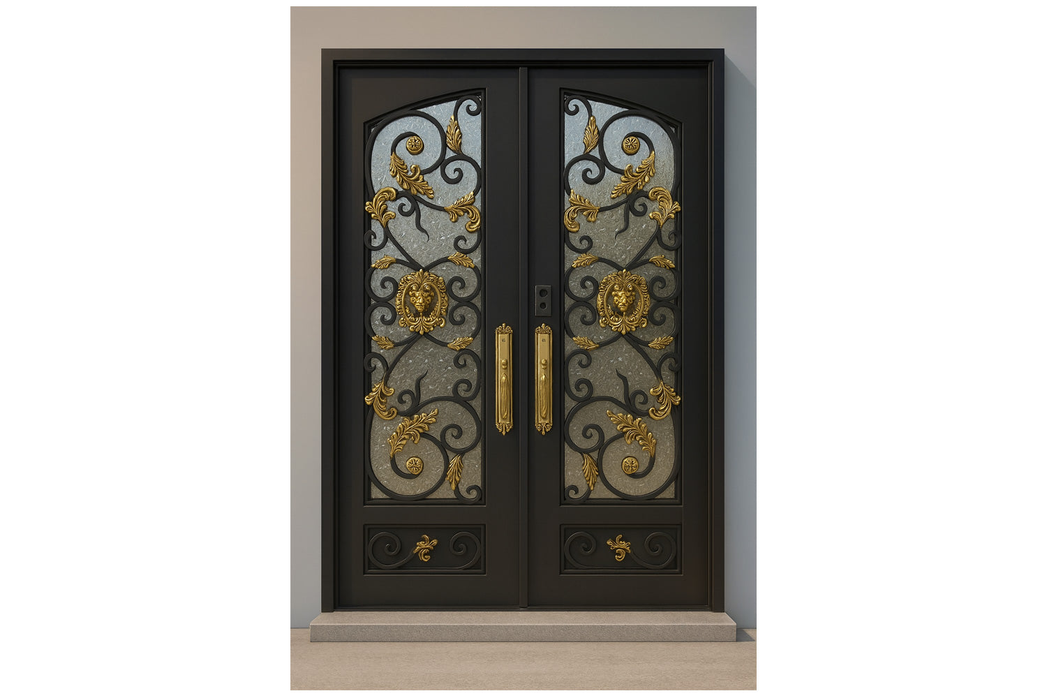 Royal 118 Wrought Iron Custom Exterior Door by Nova