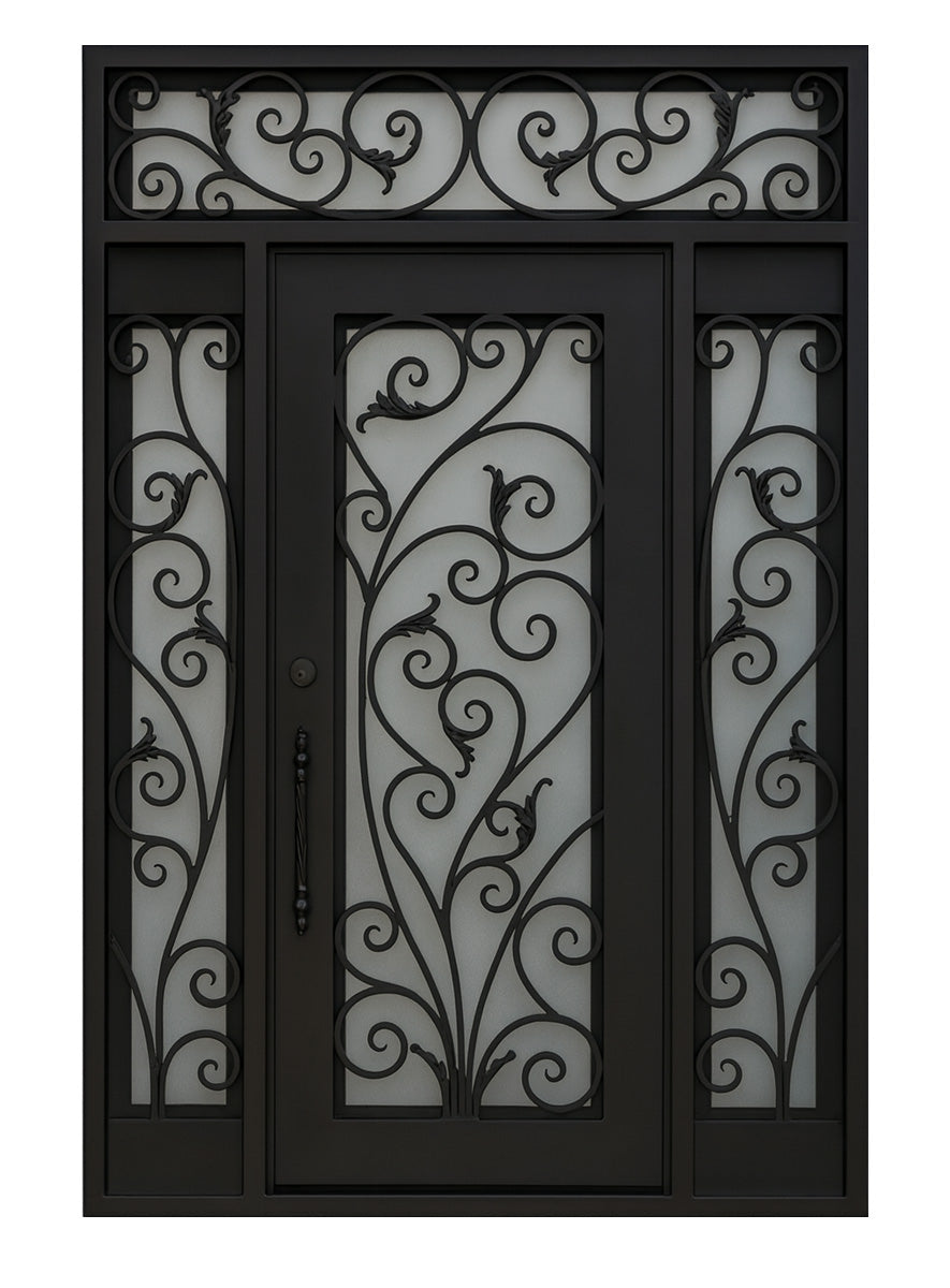Royal 121 Wrought Iron Custom Exterior Door by Nova
