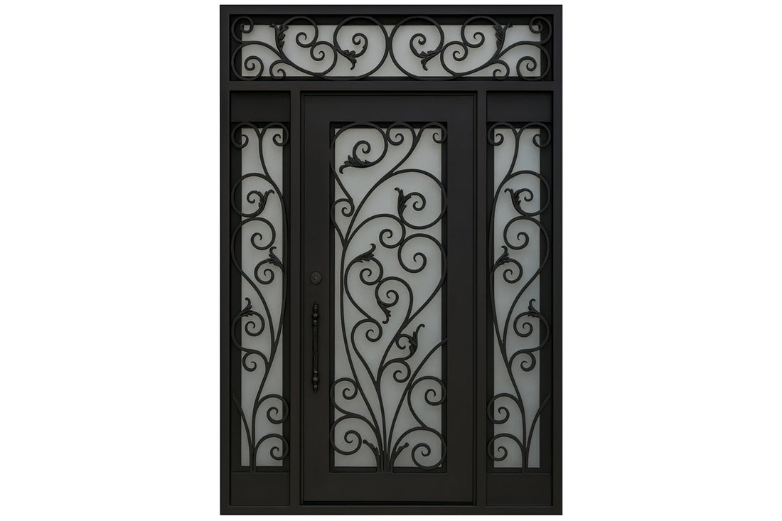 Royal 121 Wrought Iron Custom Exterior Door by Nova